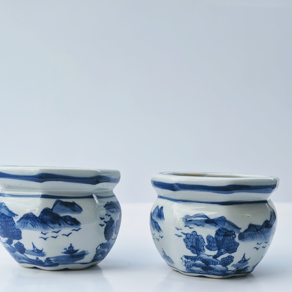 Pair of luxury antique vintage Chinese vases